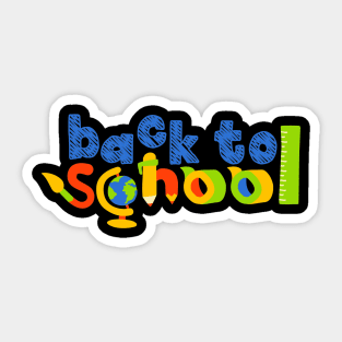 Preppy school supplies Sticker